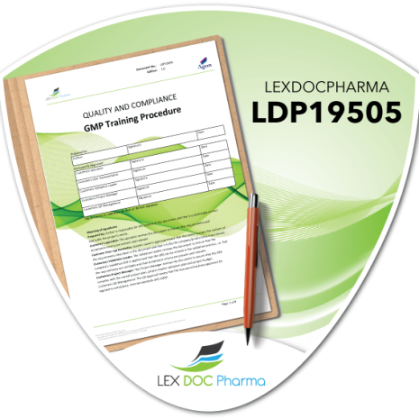 LDP19505-QA-GMP-Training-Procedure-LexDocPharma